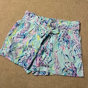 Paper Bag Lilly Pulitzer shorts